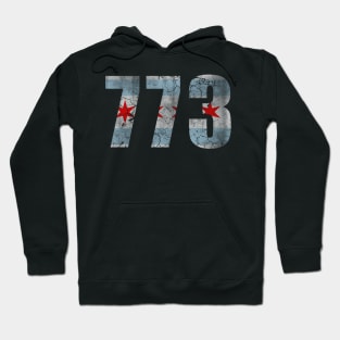 Vintage 773 Chicago Flag Hoodie